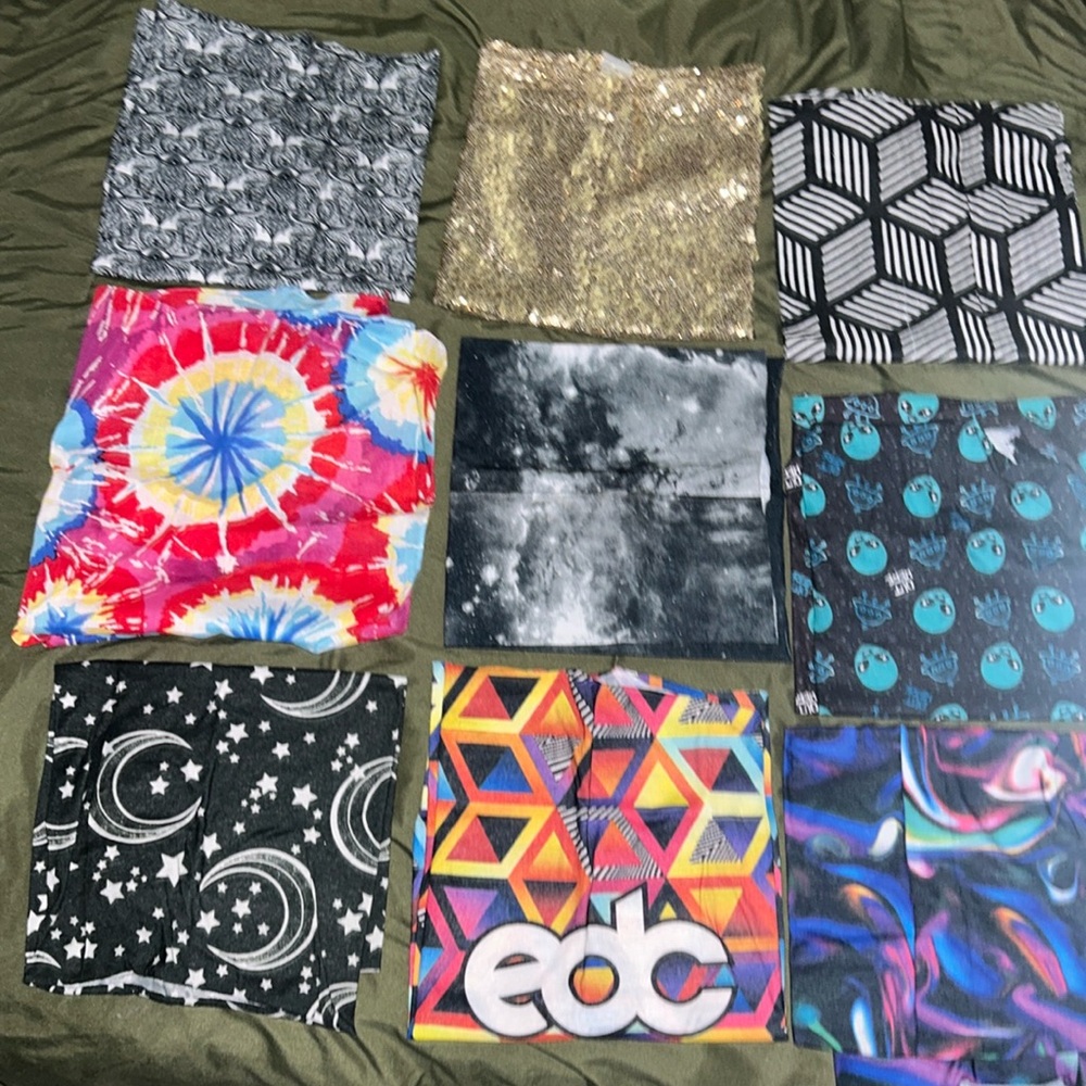 Rave Neck Face Mask Bundle